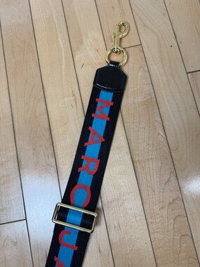 Authentic Marc Jacobs Shoulder Strap for Bags Purses Crossbody Black and Blue